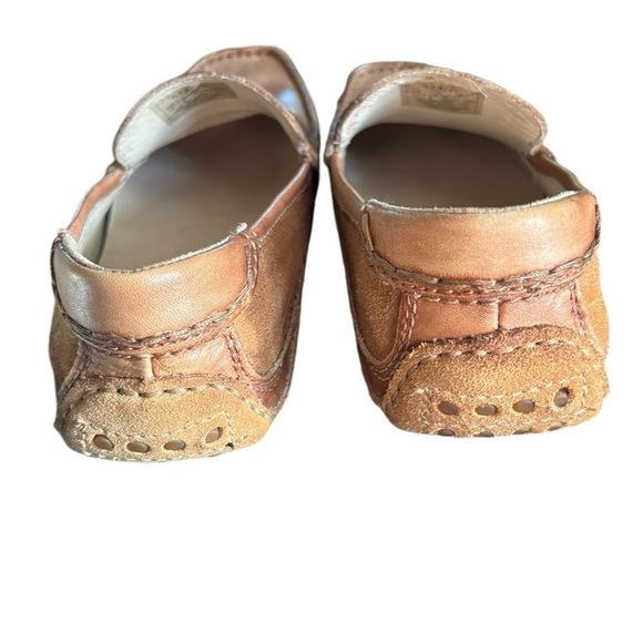 Bed/Stu Tejon Pass Slip-On Loafer~Driving Moc Sz. 10 Tan Leather Casual - Picture 4 of 6
